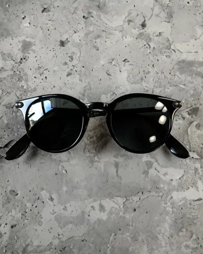 Pre-owned Chrome Hearts Kokhee Polarized Sunglasses In Black