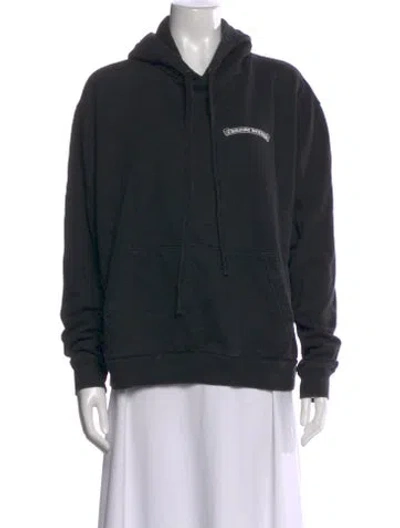Pre-owned Chrome Hearts Las Vegas Exclusive Crew Neck Hoodie In Black