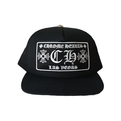 Chrome Hearts Las Vegas Exclusive Trucker Hat Black