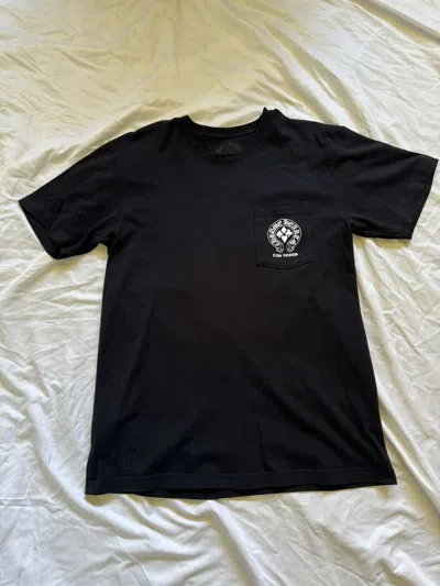 Pre-owned Chrome Hearts Las Vegas T-shirt Short Sleeve In Black