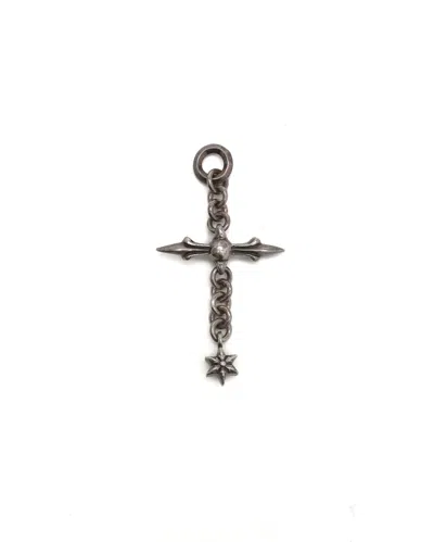 Chrome Hearts Laurie Cross In Silver