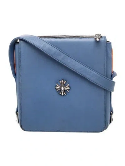 Pre-owned Chrome Hearts Leather Plug In Blue