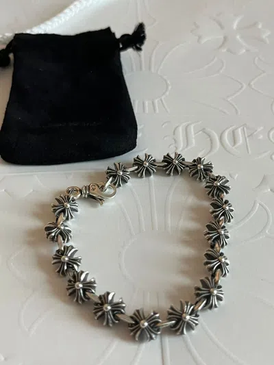 Pre-owned Chrome Hearts ♰ ♰ ♰  Limited Edition Bracelet In Silver