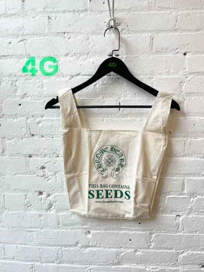 Pre-owned Chrome Hearts Limited Seed Bag Novelty Item 4gseller In White