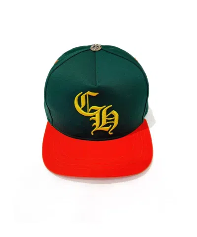 Chrome Hearts Logo Baseball Cap In Green