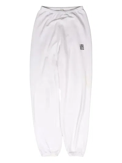 Chrome Hearts Logo-detail Track Pants In White