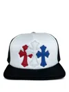 Chrome Hearts Logo-detail Trucker Hat In White