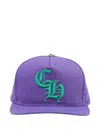 Chrome Hearts Logo-embroidered Baseball Cap In Purple