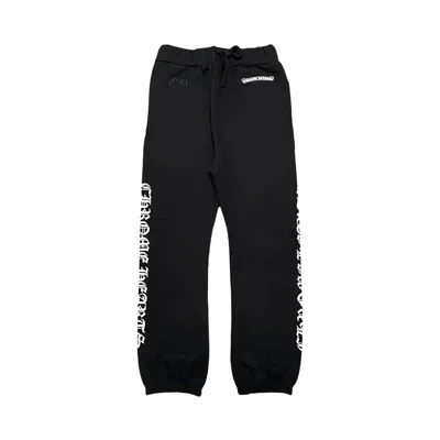 Pre-owned Chrome Hearts Logo Print Track Pants 'black' | Men's Size S
