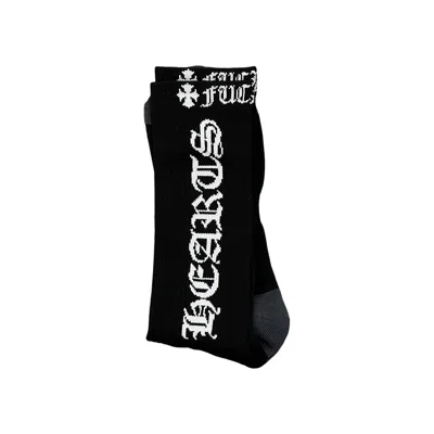 Pre-owned Chrome Hearts Logo Socks 'black' | Men's Size Onesize