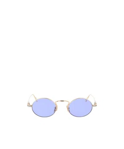 Chrome Hearts Logo Sunglasses In Blue