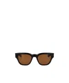 Chrome Hearts Logo Sunglasses In Brown
