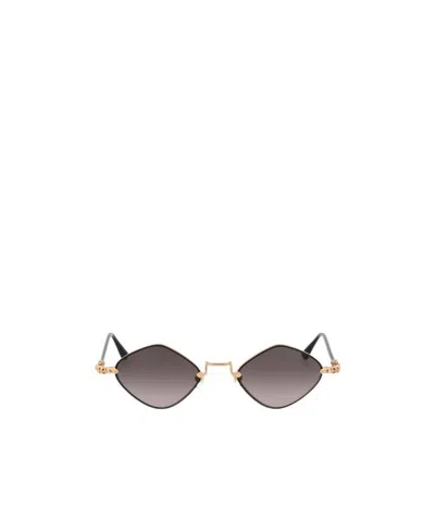 Chrome Hearts Logo Sunglasses In Metallic