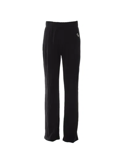 Chrome Hearts Logo-embroidered Track Pants In Black