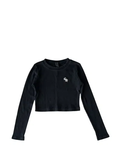 Chrome Hearts Logo-embroidered T-shirt In Black