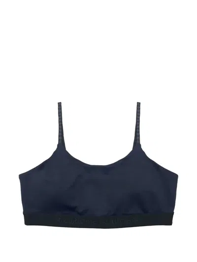 Chrome Hearts Logo-print Sports Bra In Blue