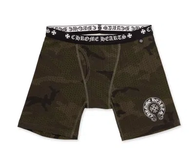 Pre-owned Chrome Hearts Long Boxer Brief Camo In Multi