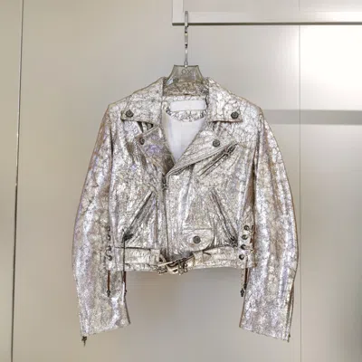 Chrome Hearts Long Sleeve Casual Jacket In Gray