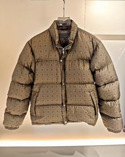 Chrome Hearts Long Sleeve Cotton Coat In Brown