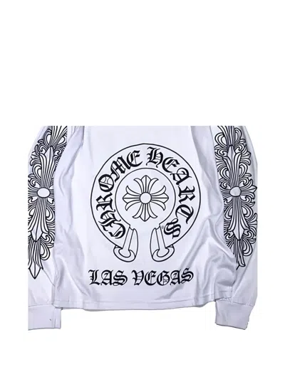 Chrome Hearts Long-sleeve Exclusive T-shirt In White