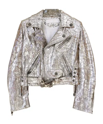 Chrome Hearts Long Sleeve Jacket In Gray