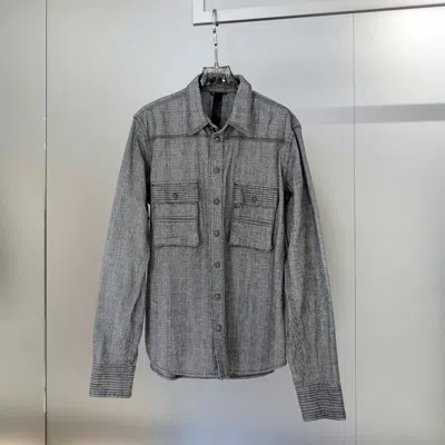 Chrome Hearts Long Sleeve Shirt In Gray