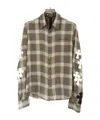 Chrome Hearts Long Sleeve Shirt In Brown
