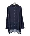 Chrome Hearts Long Sleeve Shirt In Blue