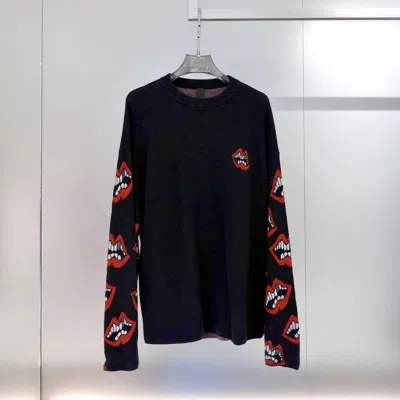 Chrome Hearts Long Sleeve Sweater In Black