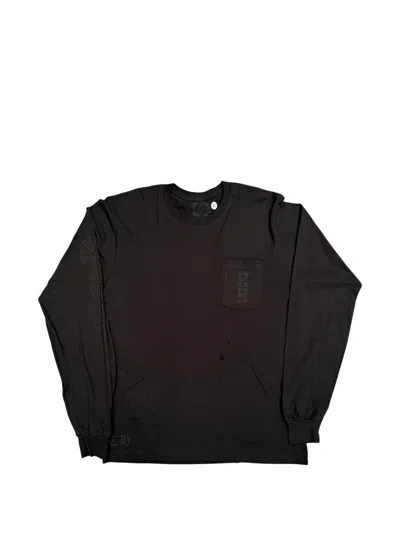 Chrome Hearts Long-sleeve T-shirt In Black