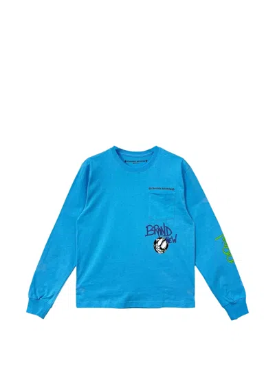 Chrome Hearts Long-sleeve T-shirt In Blue