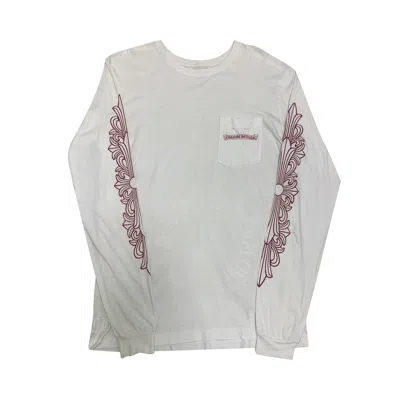 Pre-owned Chrome Hearts Long-sleeve 'white' | Men's Size S