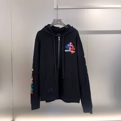 Chrome Hearts Long-sleeved Sweatshirt In Black