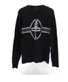 Chrome Hearts Long-sleeved Sweatshirt In Black