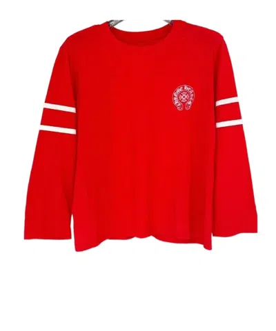 Chrome Hearts Long-sleeved T-shirt In Red