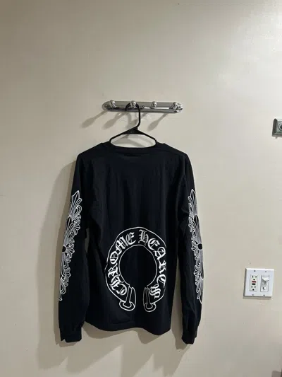 Pre-owned Chrome Hearts Longsleeve In Black