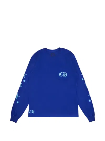 Chrome Hearts Long-sleeve Sweatshirt In Blue