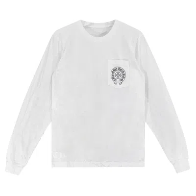 Pre-owned Chrome Hearts Los Angeles Exclusive Long Sleeve T-shirt 'white'