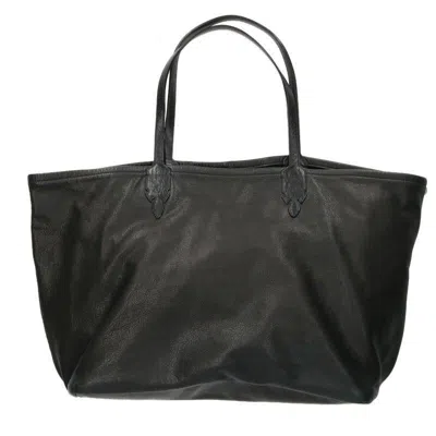 Pre-owned Chrome Hearts Lucille Tote Bag In Black