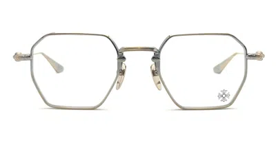 Chrome Hearts Lump - Antique Gold Rx Glasses In White