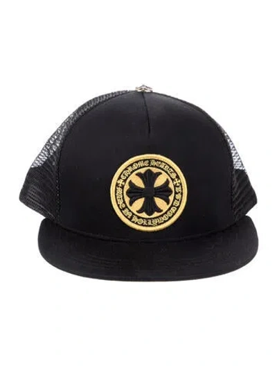 Pre-owned Chrome Hearts Made In Hollywood Cross Seal Trucker Hat In Multi