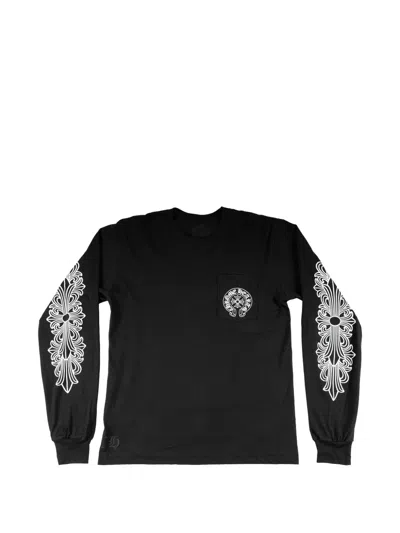 Chrome Hearts Malibu Logo-print Jumper In Black