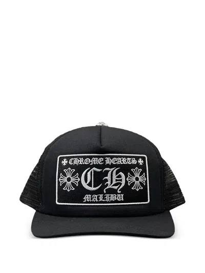 Chrome Hearts Malibu Trucker Hat In Black