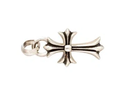Pre-owned Chrome Hearts Maltese Cross Pendant, 2.25" In Multicolor