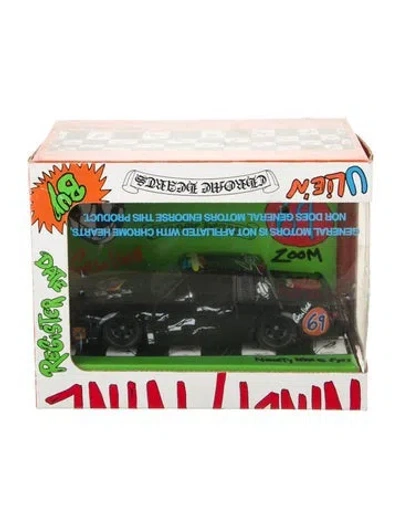 Pre-owned Chrome Hearts Matty Boy 99 Eyes Ulien Sunglasses & Buick Grand National Toy Collectible Set In Black/pink
