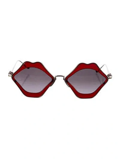 Pre-owned Chrome Hearts Matty Boy Chomper Cat-eye Sunglasses