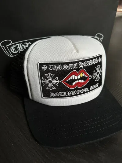 Pre-owned Chrome Hearts Matty Boy Chomper Trucker Hat In Black