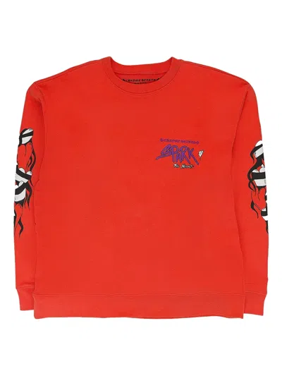 Chrome Hearts Matty Boy Crew-neck Sweatshirt In Red