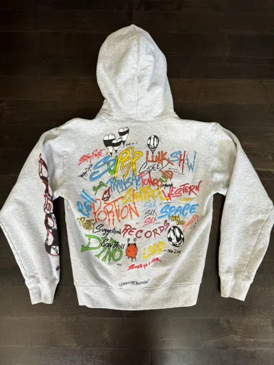 Pre-owned Chrome Hearts Matty Boy Hoodie In Grey