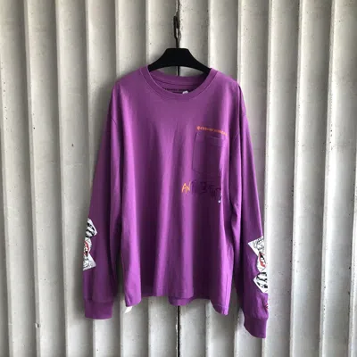 Pre-owned Chrome Hearts Matty Boy I Want More Not Less In Purple